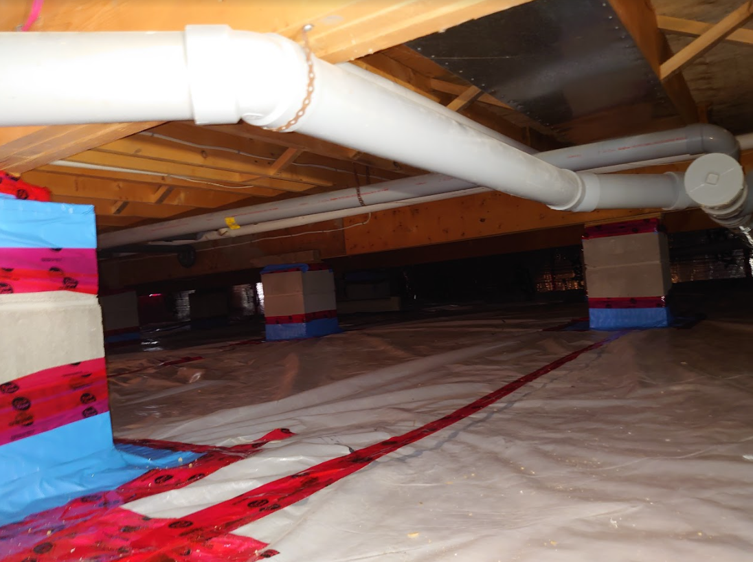 insulations inside the room